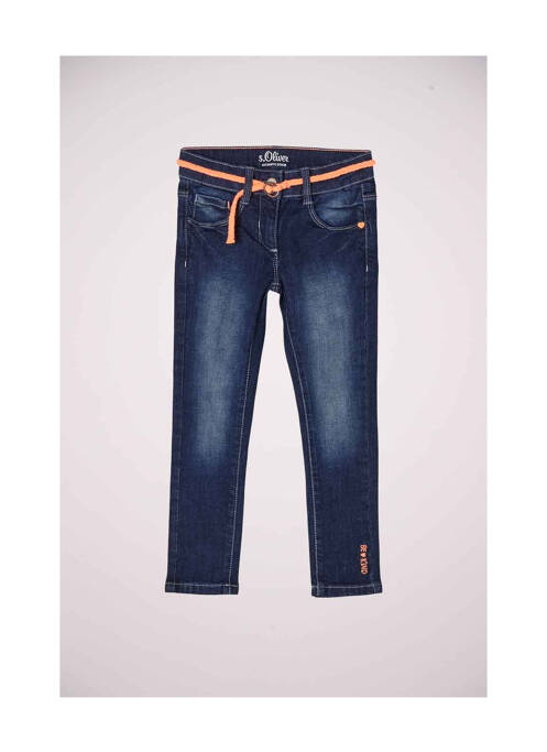 Jeans coupe slim bleu S.OLIVER pour fille