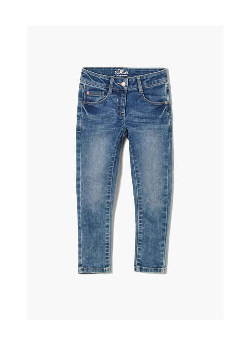 Jeans coupe slim bleu S.OLIVER pour fille