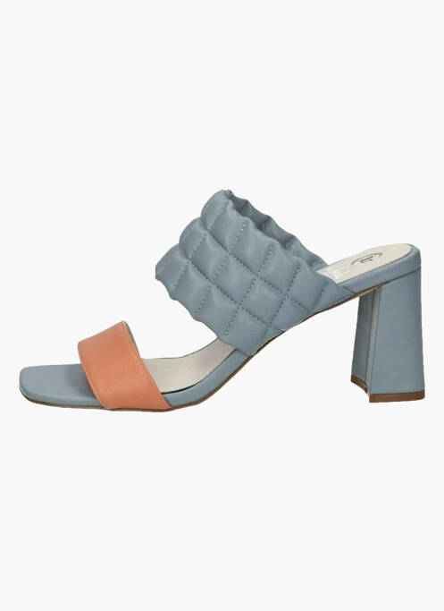 Sandales/Nu pieds bleu LA STRADA femme