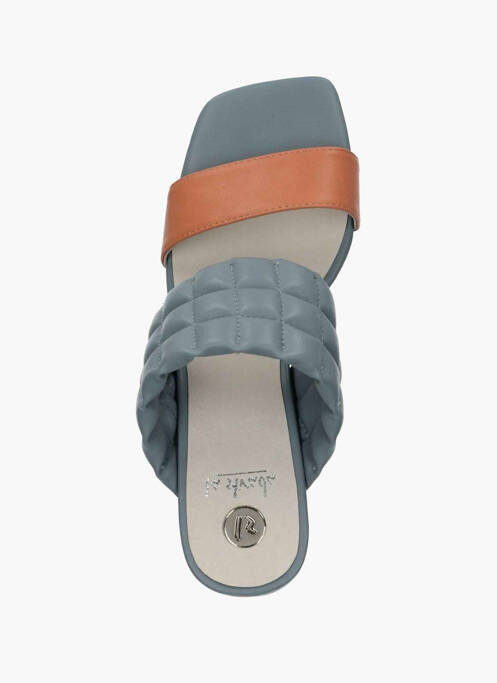 Sandales/Nu pieds bleu LA STRADA femme