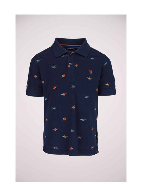Polo bleu JN-JOY pour garçon
