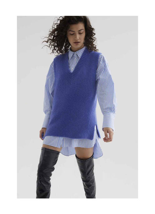 Débardeur bleu CATWALK JUNKIE. pour femme