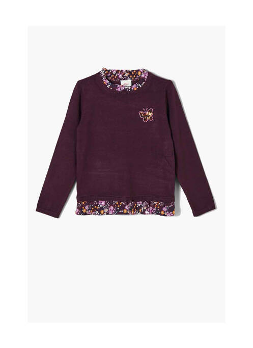 Pull rouge S.OLIVER pour fille