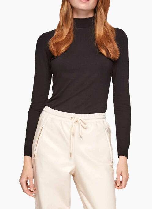 T-shirt noir S.OLIVER pour femme