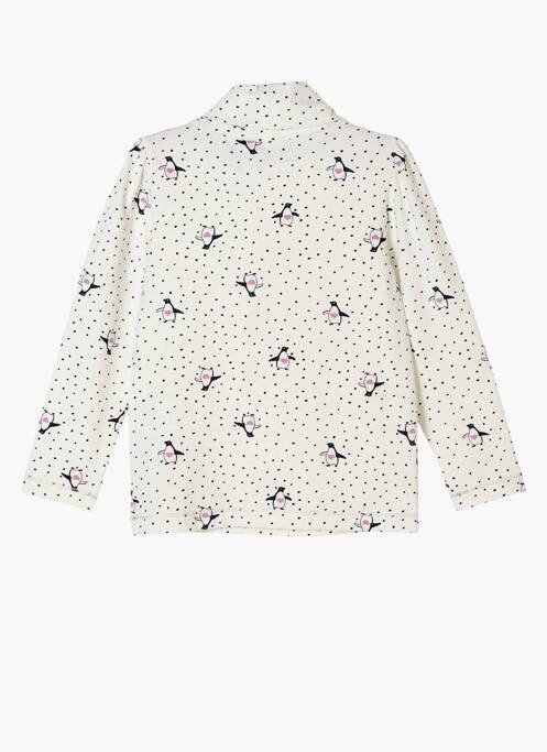 T-shirt blanc S.OLIVER pour fille