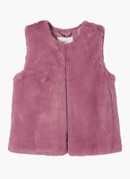 Veste casual rose S.OLIVER pour fille