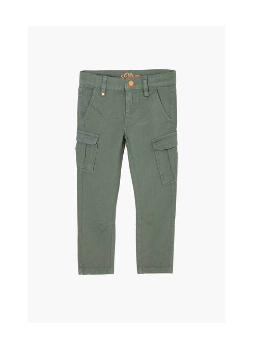 Pantalon cargo vert S.OLIVER pour garçon