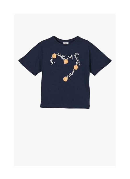 T-shirt bleu S.OLIVER pour fille