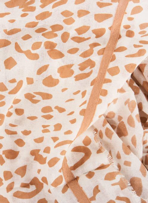 Foulard beige MOMENT femme