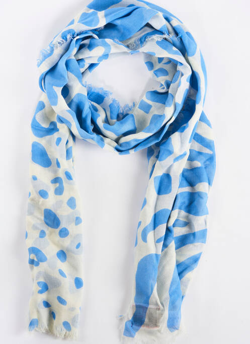 Foulard bleu MOMENT femme