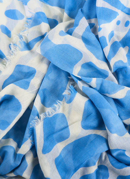 Foulard bleu MOMENT femme