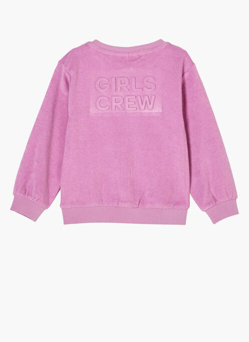 Gilet manches longues rose S.OLIVER pour fille