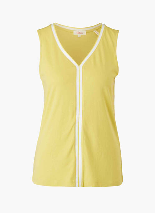 Top jaune S.OLIVER pour femme