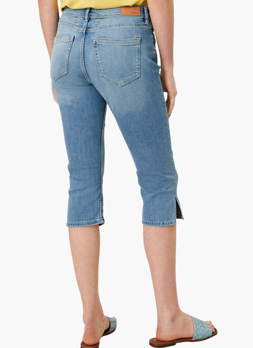 Jeans coupe droite bleu S.OLIVER pour femme