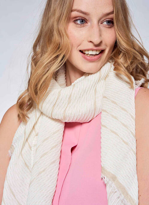 Foulard blanc MORGAN pour femme
