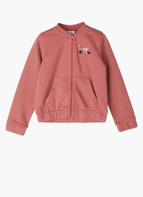 Gilet manches longues rouge S.OLIVER pour fille