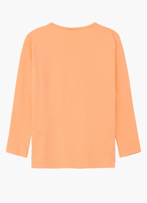 T-shirt orange S.OLIVER pour fille