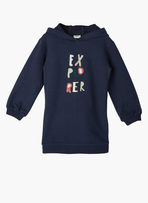 Robe courte bleu S.OLIVER pour fille