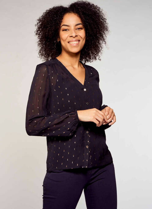 Blouse noir MORGAN pour femme