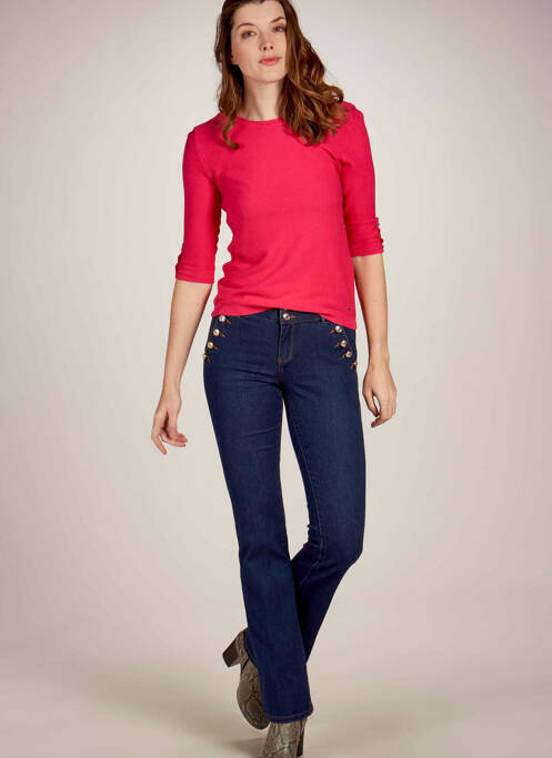 Pull rose MORGAN femme