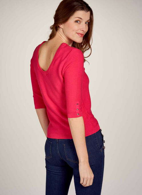 Pull rose MORGAN femme