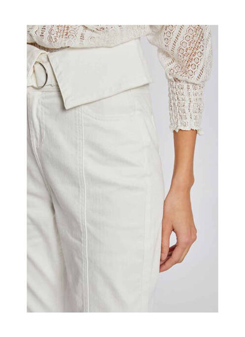 Pantalon slim beige MORGAN pour femme