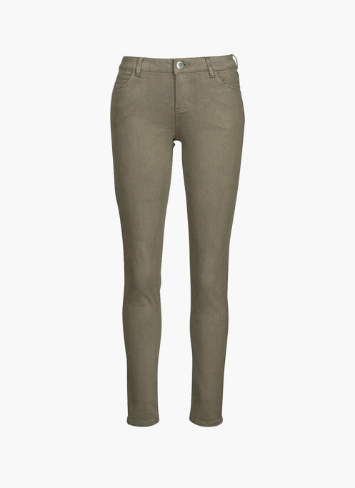 Jeans skinny vert MORGAN pour femme