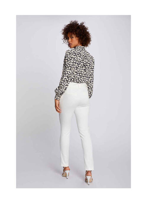 Pantalon chino blanc MORGAN pour femme