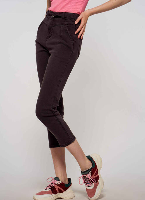 Jeans boyfriend gris MORGAN pour femme