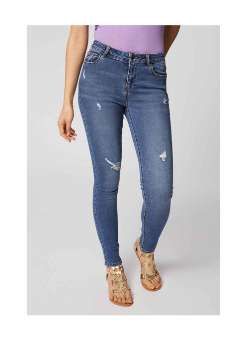 Jeans skinny bleu MORGAN pour femme