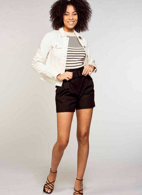 Short noir MORGAN pour femme