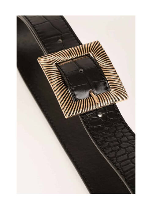 Ceinture noir MORGAN pour femme