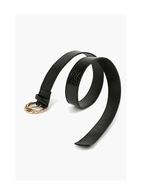 Ceinture noir MORGAN pour femme