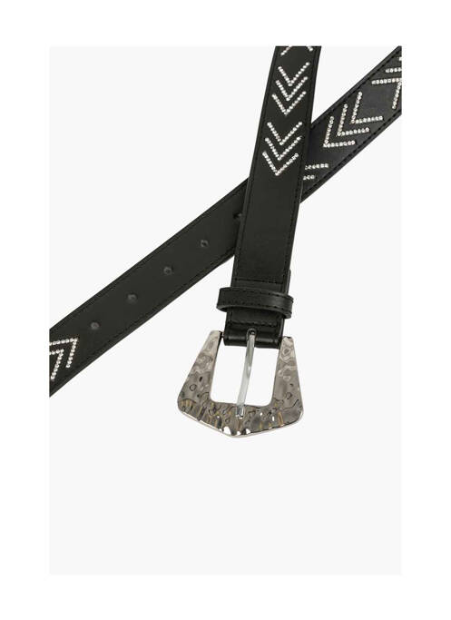 Ceinture noir MORGAN pour femme