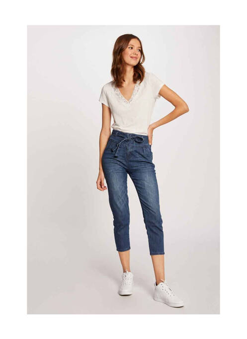 T-shirt blanc MORGAN pour femme