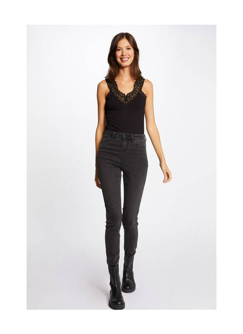 Débardeur noir MORGAN pour femme