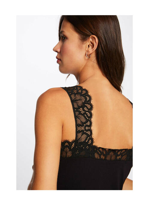 Débardeur noir MORGAN pour femme