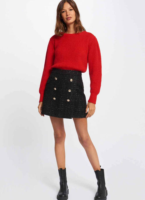 Jupe courte noir MORGAN pour femme