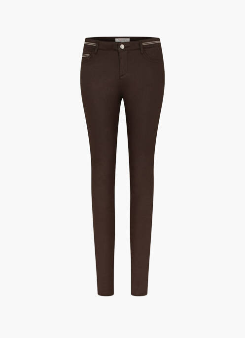 Pantalon slim vert MORGAN pour femme