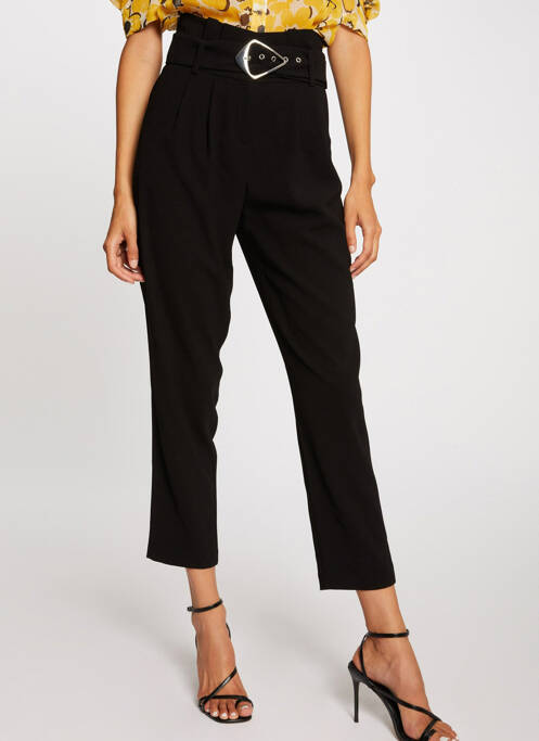 Pantalon droit noir MORGAN pour femme