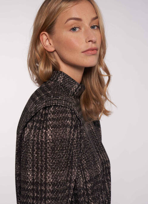 Robe courte gris MORGAN pour femme