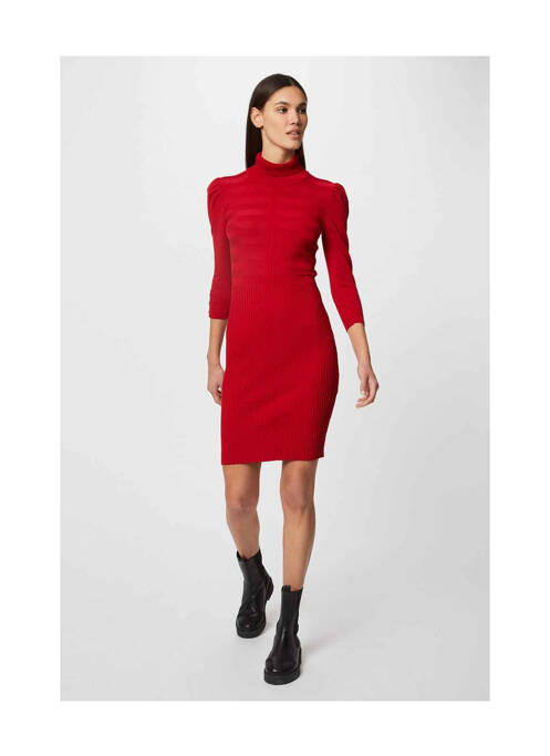 Robe courte rouge MORGAN pour femme