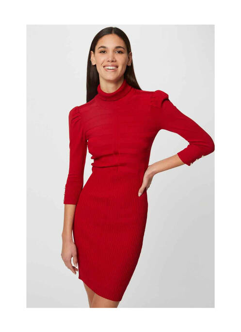 Robe courte rouge MORGAN pour femme
