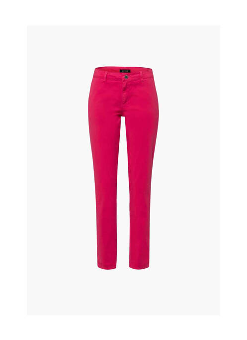 Pantalon chino rouge MORE & MORE pour femme