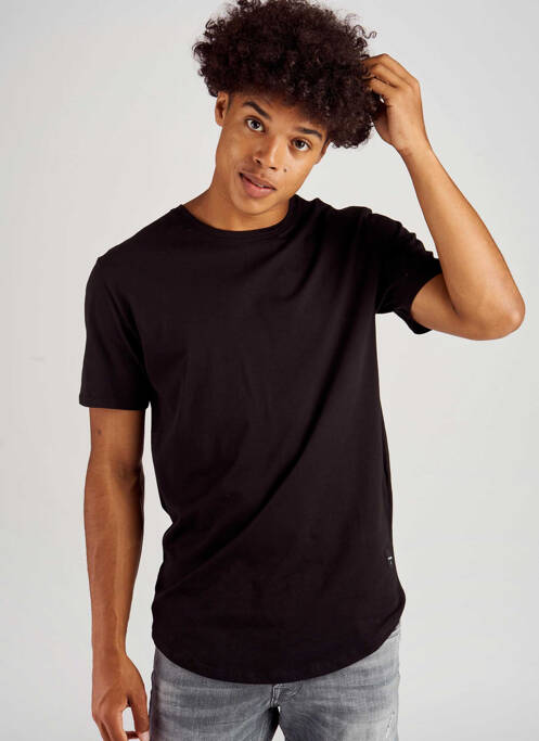 T-shirt noir ONLY&SONS pour homme