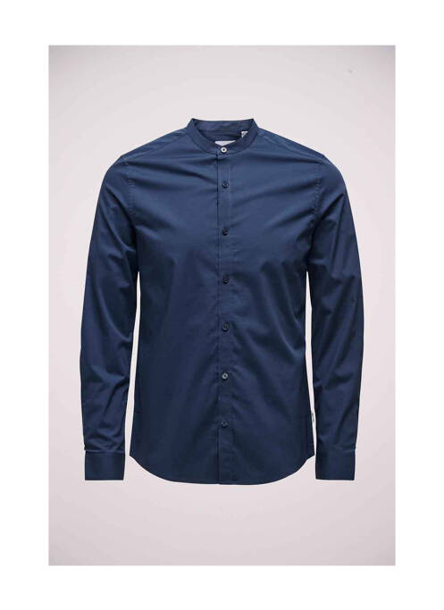 Chemise manches longues bleu ONLY&SONS pour homme