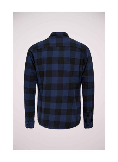 Chemise manches longues bleu ONLY&SONS pour homme