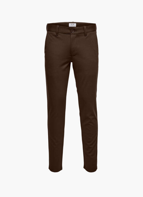 Pantalon chino noir ONLY&SONS pour homme