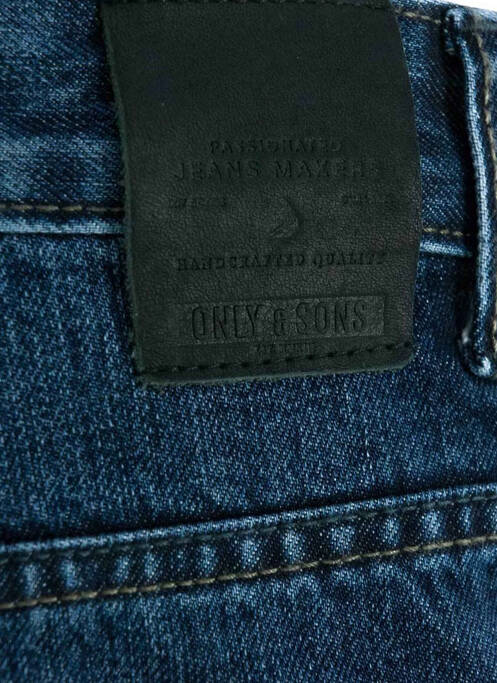 Jeans coupe slim bleu ONLY&SONS pour homme