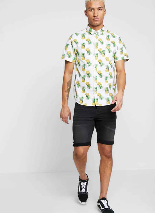 Short noir ONLY&SONS pour homme